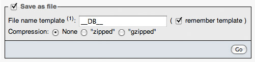Remember to check 'Save as File'.