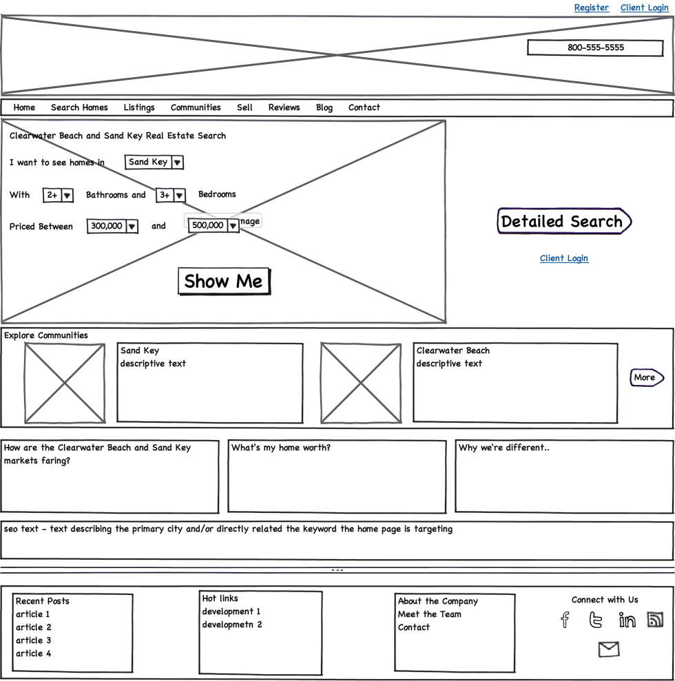 build a wireframe