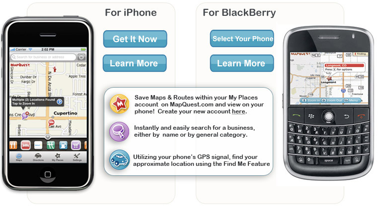 Mapquest 4 Mobile