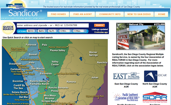 Sandicor Consumer Site